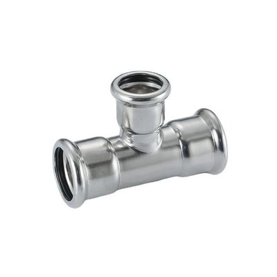 Good price SS304 316L Industriële T-ring van roestvrij staal Press Fittings voor water- en gasleidingen online